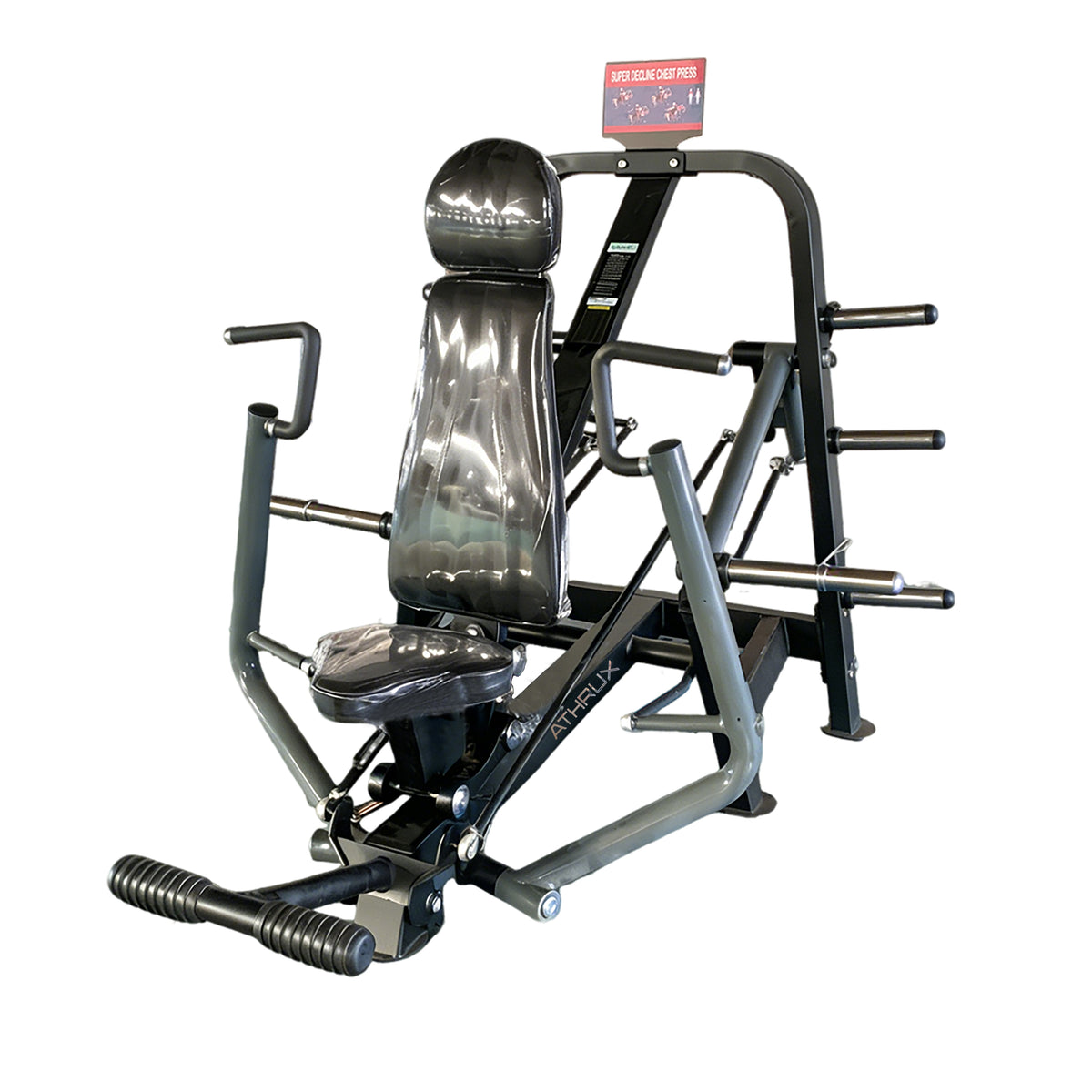 Super decline chest press